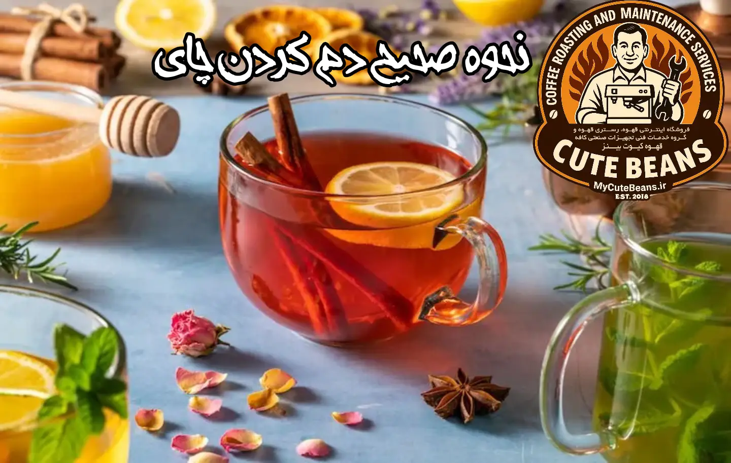 نحوه صحیح دم کردن چای