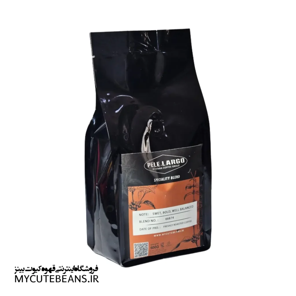 خرید دان قهوه عربیکا PELE-LARGO