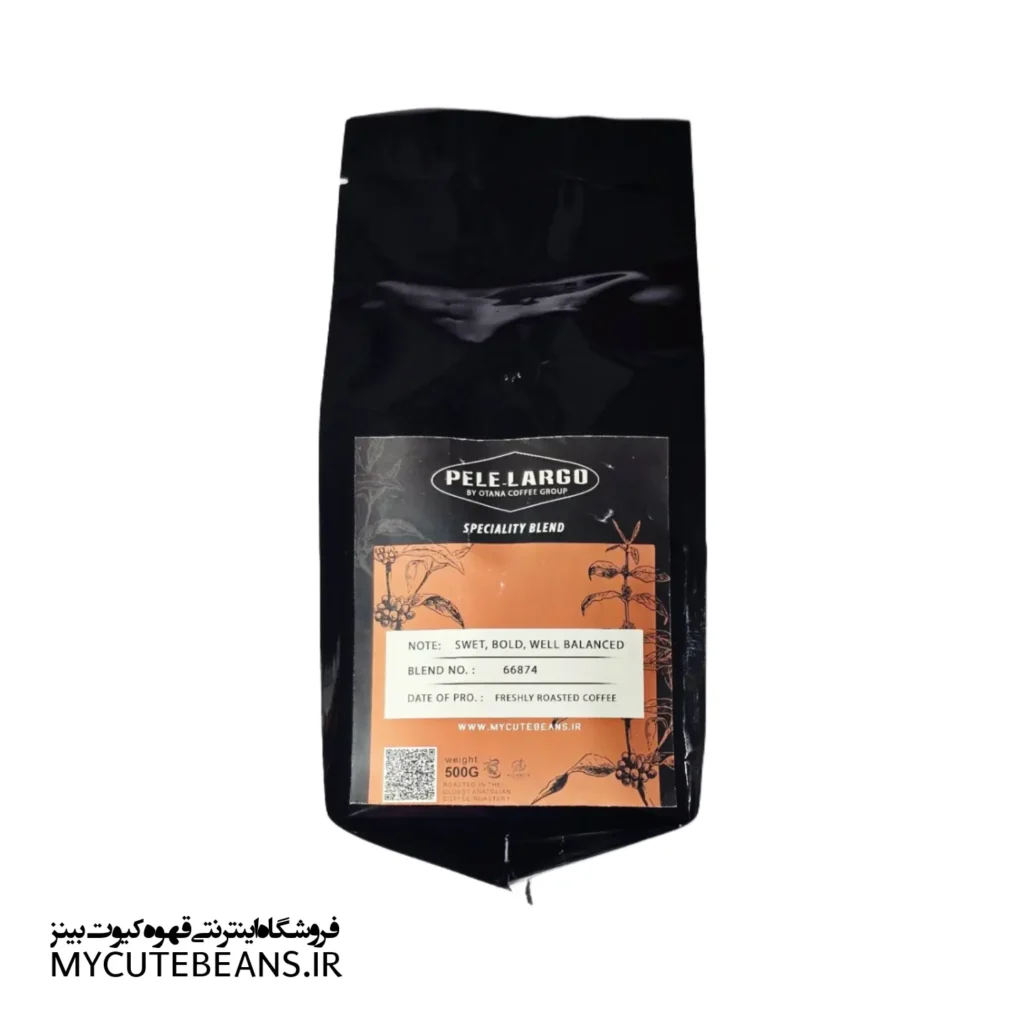 خرید دان قهوه عربیکا PELE-LARGO