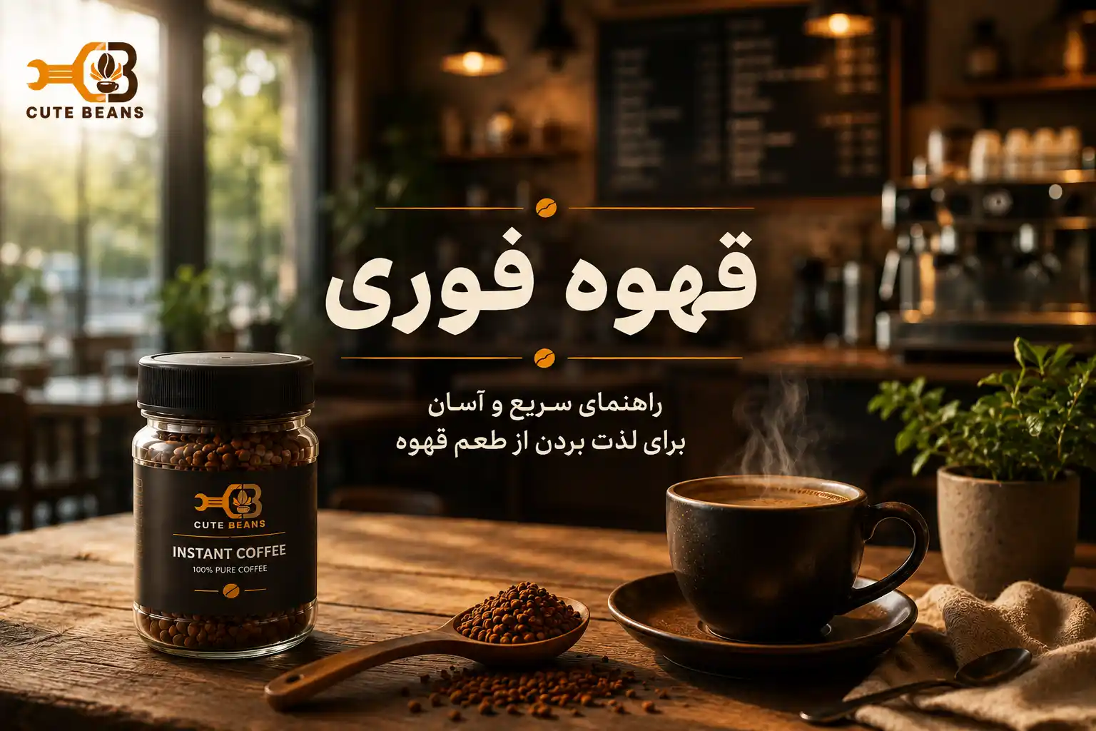 قهوه فوری راهنمای سریع و آسان برای لذت بردن از طعم قهوه